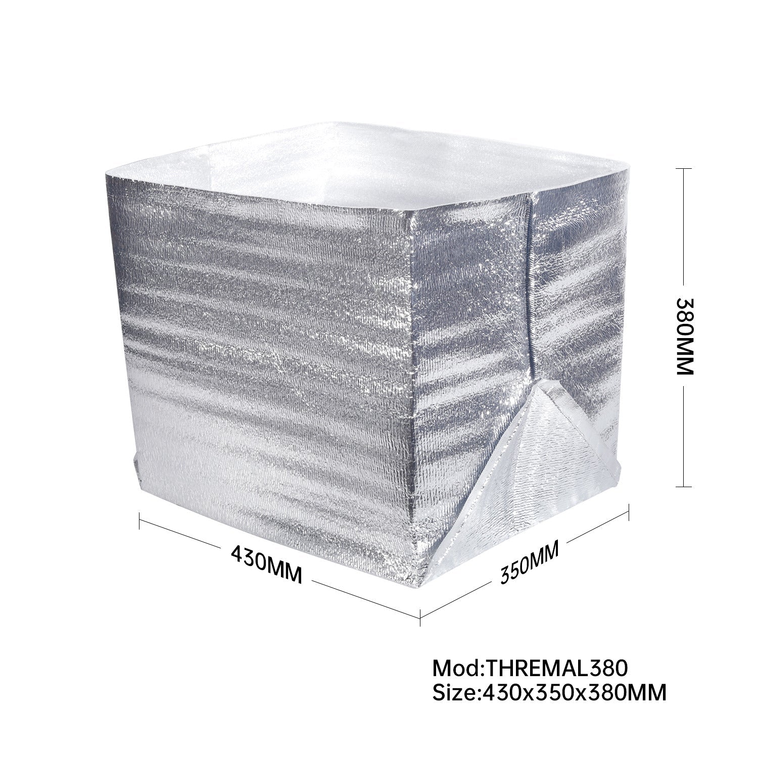 Foil Insulation Box Liner Thermal Bag - PackQueen