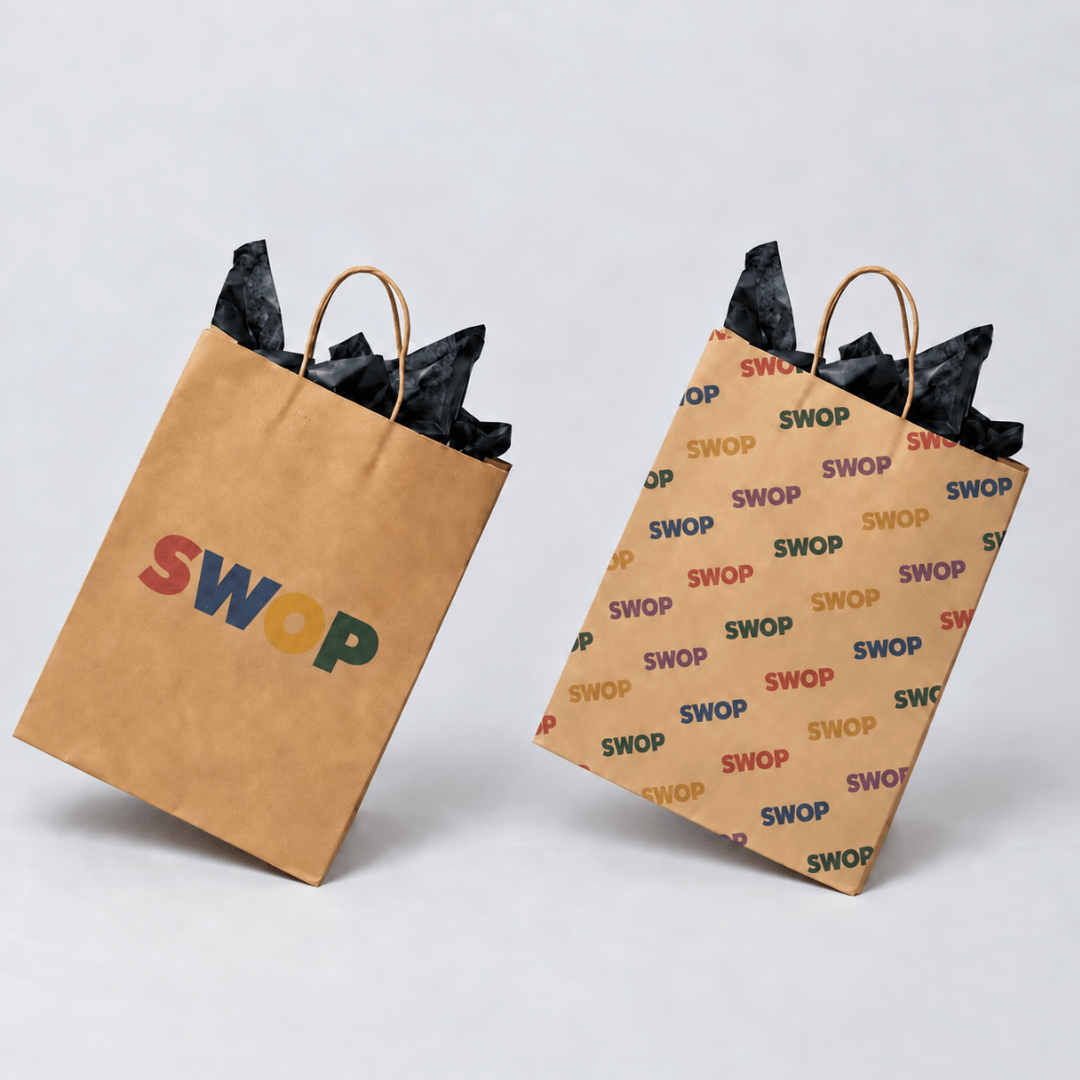 Full Colour Kraft Gift Bag - PackQueen
