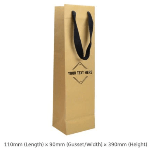 Full Colour Kraft Gift Bag - PackQueen