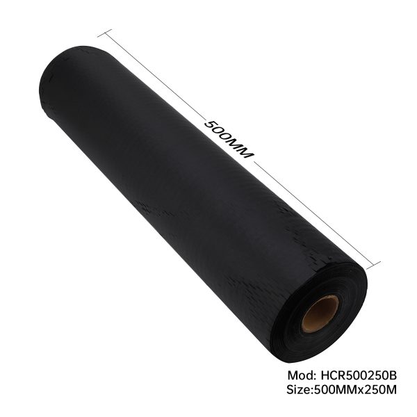 Honeycomb Expanded Paper 500mm x 100m Black (100% Recyclable Paper) - PackQueen