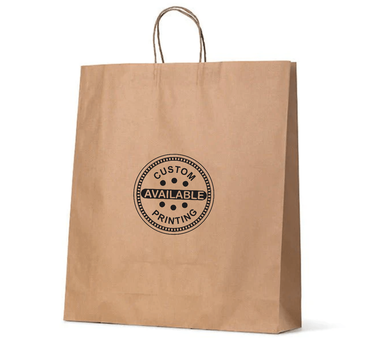 Large Brown Kraft Paper Gift Bag - 250 PACK - PackQueen