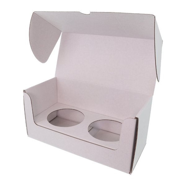 Large Candle Plain Glass 2 Pack with Insert (MTO) - PackQueen