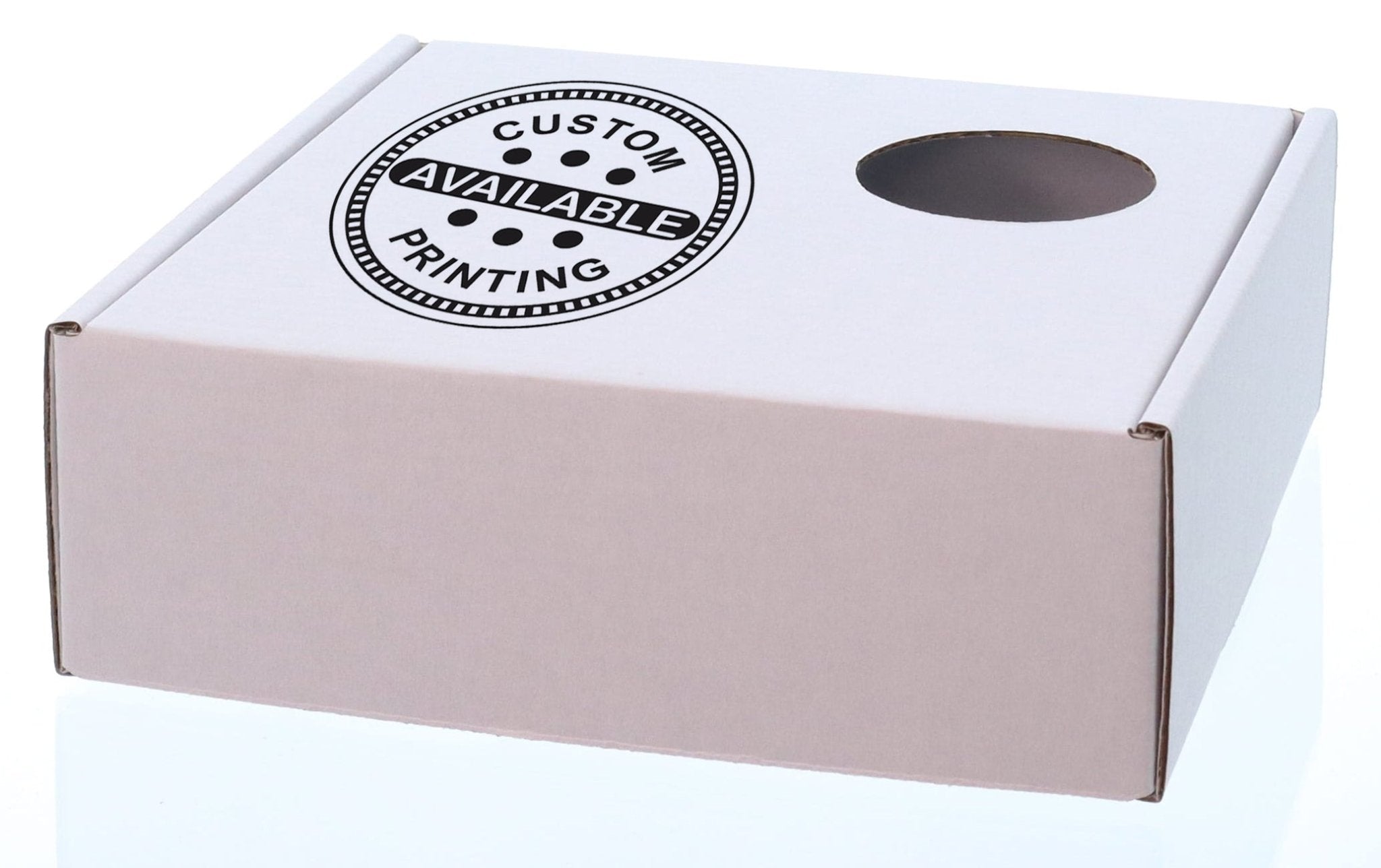 Mailing Box 28620 with 50mm Hole in Lid - PackQueen