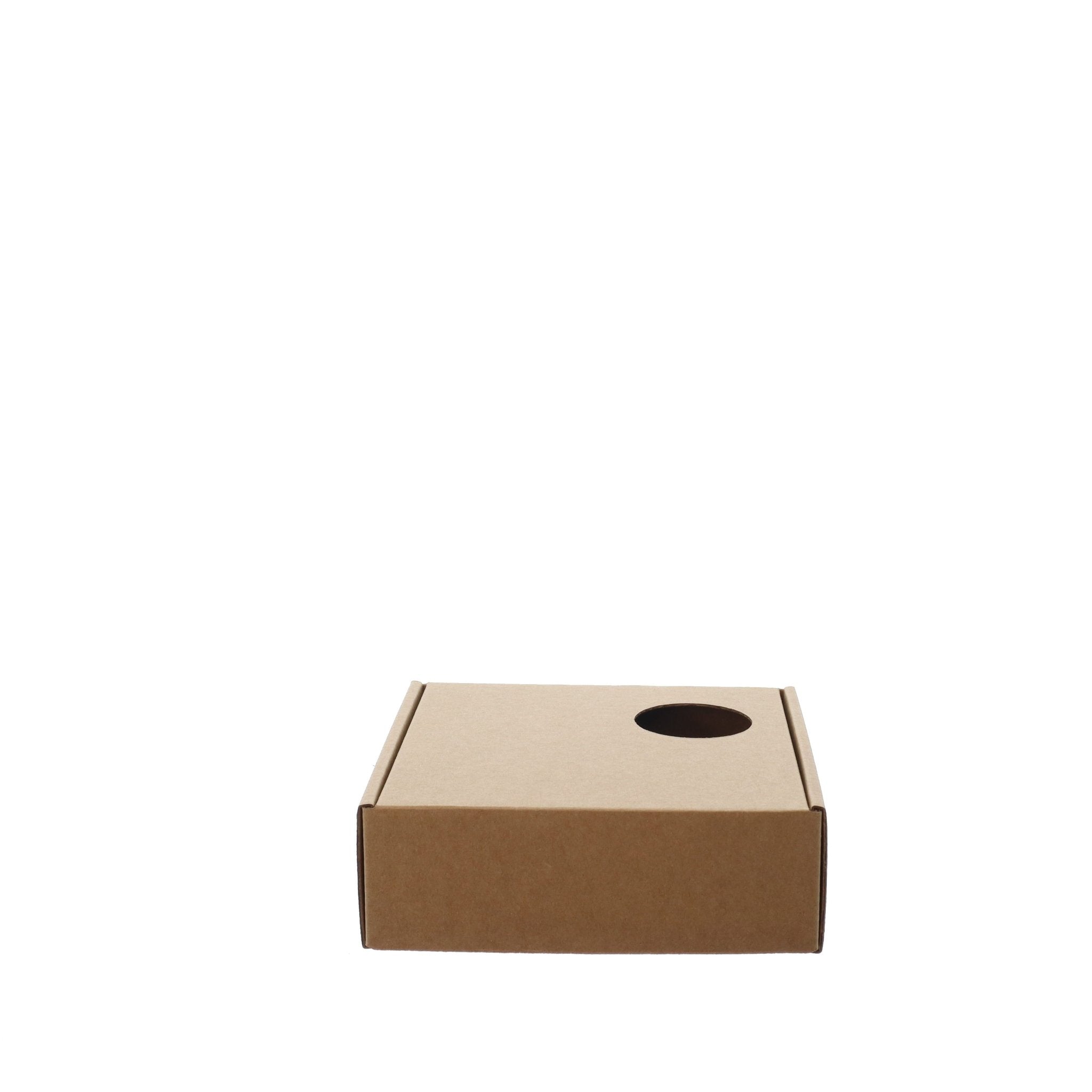 Mailing Box 28620 with 50mm Hole in Lid - PackQueen