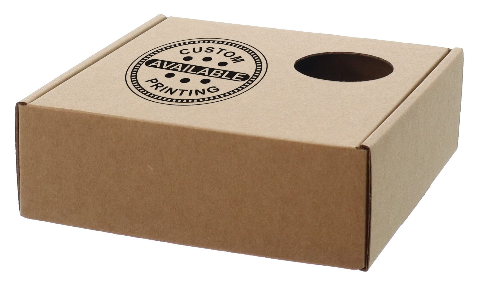 Mailing Box 28620 with 50mm Hole in Lid - PackQueen