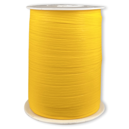 Matte Curling Ribbon 10mm X 250metres Yellow - PackQueen