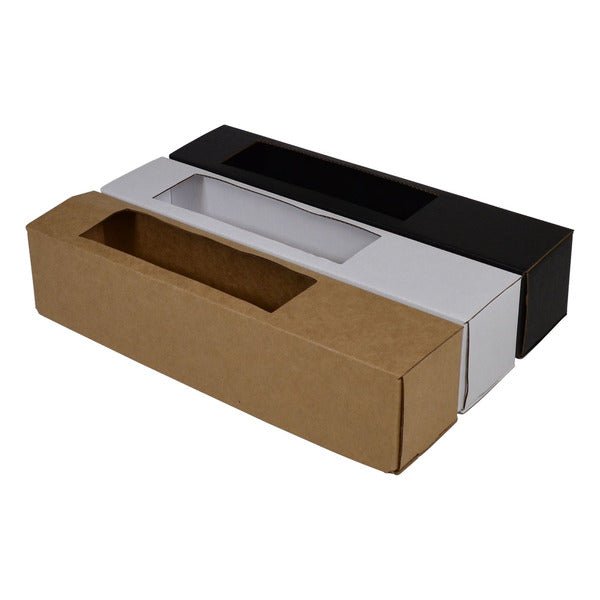 One Piece Cardboard Gift Box 23764 with Window Cut-out - PackQueen