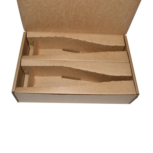 One Piece Heavy Duty Double Wine Postage Box (Inserts sold separately 24988) - PackQueen
