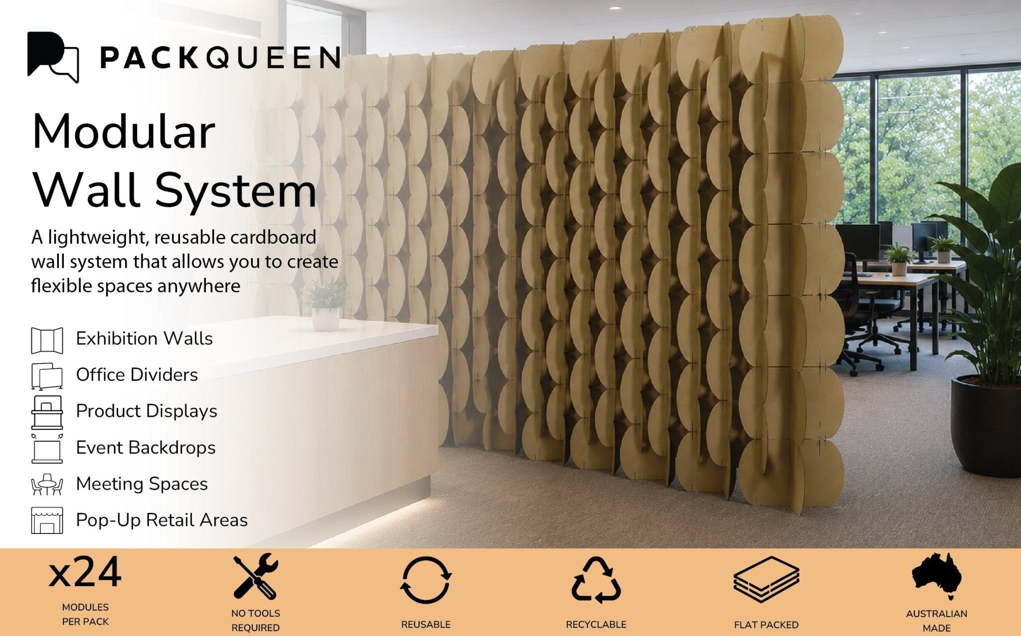 PackQueen Wall Modular System 32666 - PackQueen