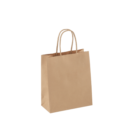 Paper Twist Carry Bags - Assorted Sizes Available - PackQueen