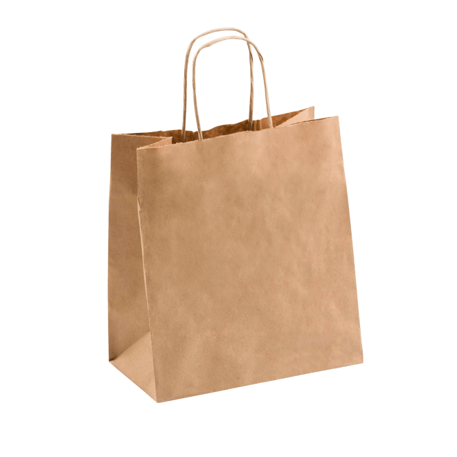 Paper Twist Carry Bags - Assorted Sizes Available - PackQueen
