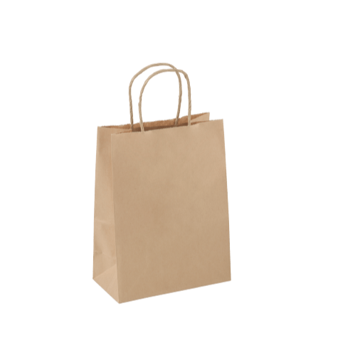Paper Twist Carry Bags - Assorted Sizes Available - PackQueen