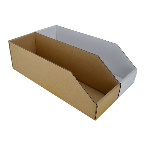 Pick Bin Box & Part Box 17970 (One Piece Self Locking Cardboard Storage Box) - PackQueen
