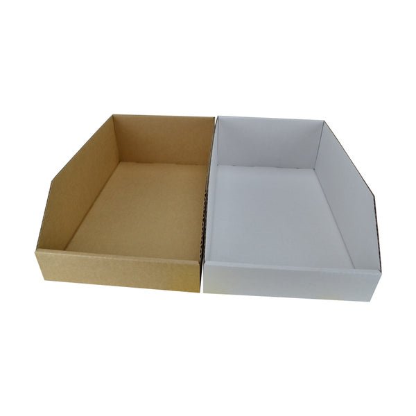 Pick Bin Box & Part Box 17973 (One Piece Self Locking Cardboard Storage Box) - PackQueen