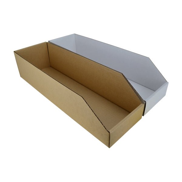 Pick Bin Box & Part Box 17975 (One Piece Self Locking Cardboard Storage Box) - PackQueen