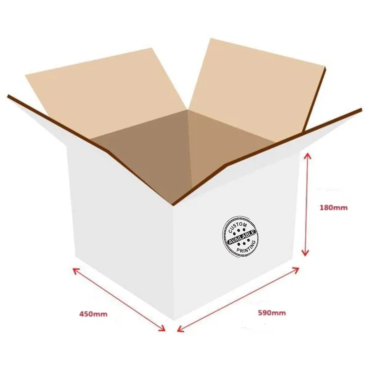 RSC Shipping Carton 300849 - 100% Recyclable - PackQueen