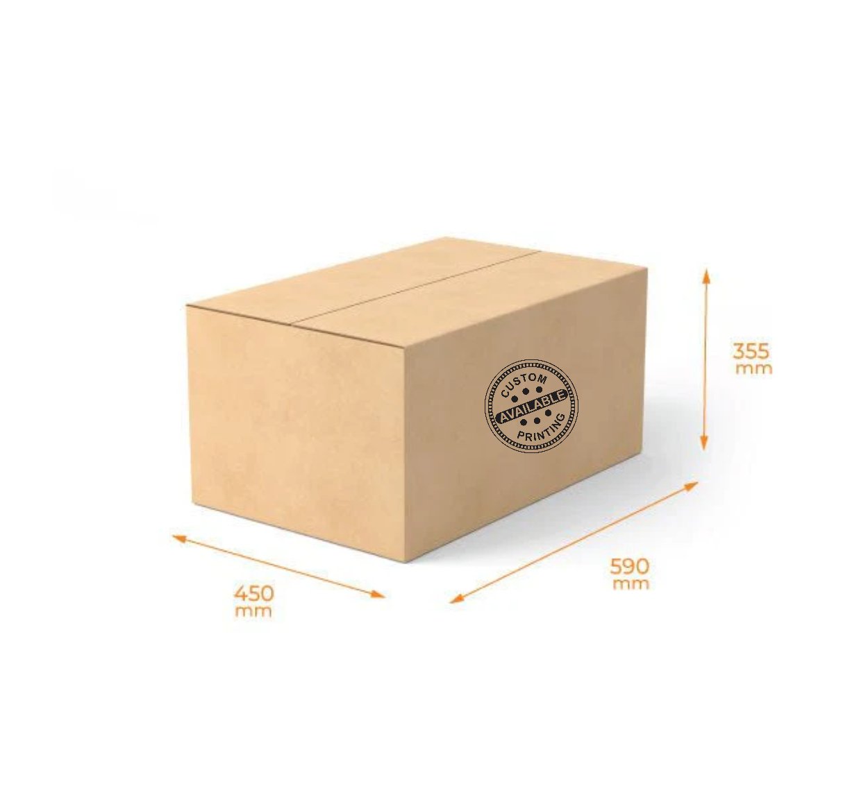RSC Shipping Carton 300853 - 100% Recyclable - PackQueen