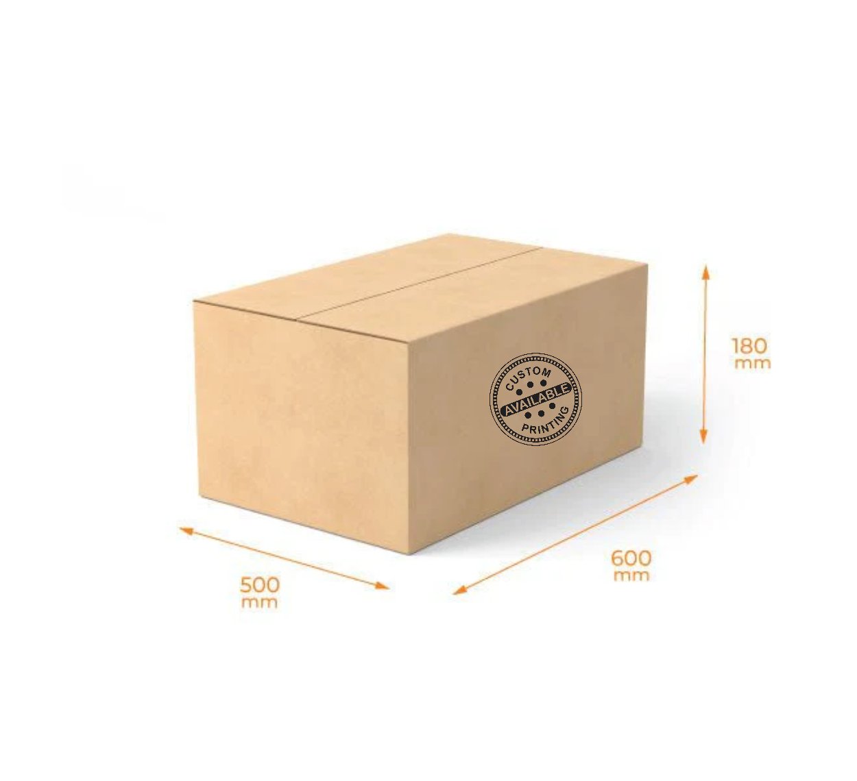 RSC Shipping Carton 300855 - 100% Recyclable - PackQueen