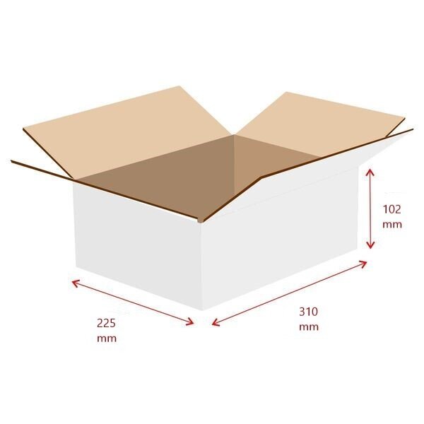 RSC Shipping Carton A4 - 100% Recyclable - PackQueen