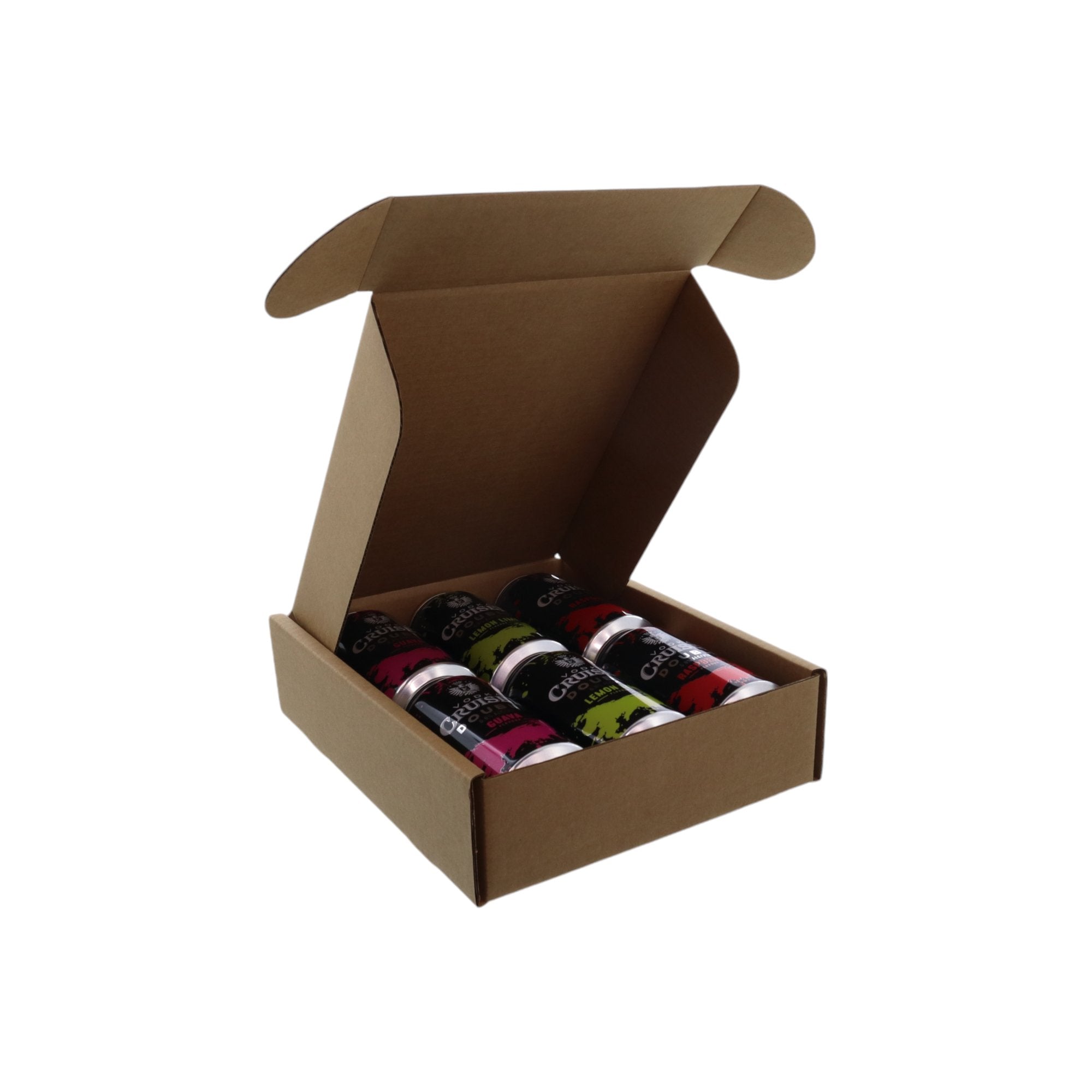 SAMPLE - 6 Pack 375ml Beer Mailing & Postage Box (Laydown) - PackQueen