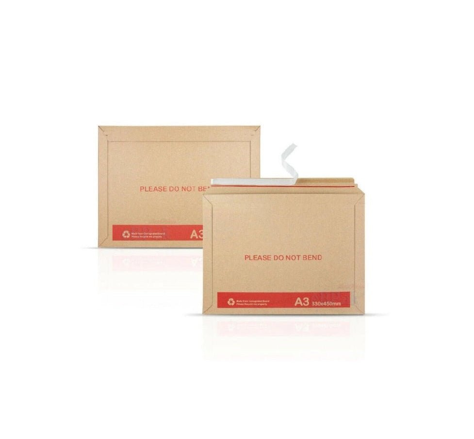 SAMPLE - A3 Rigid Envelope Mailer - PackQueen
