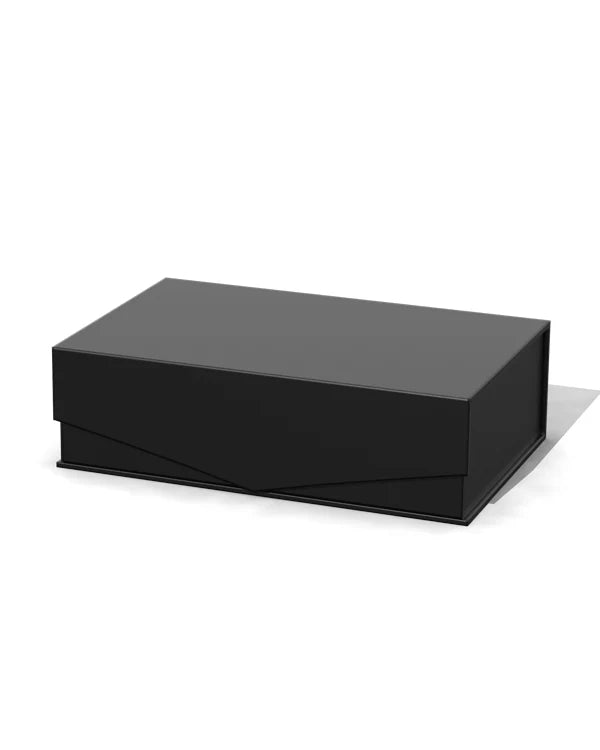 SAMPLE Collapsible Black Hamper Box - Small - PackQueen