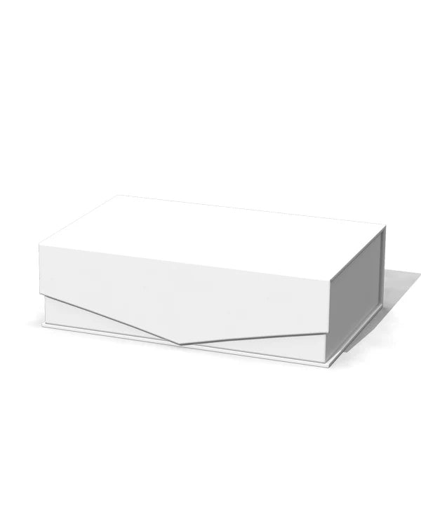 SAMPLE - Collapsible White Hamper Box - Small - PackQueen