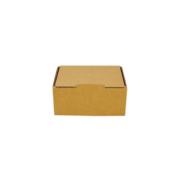 SAMPLE - E flute - Mailing Box 29268 - Kraft brown - PackQueen