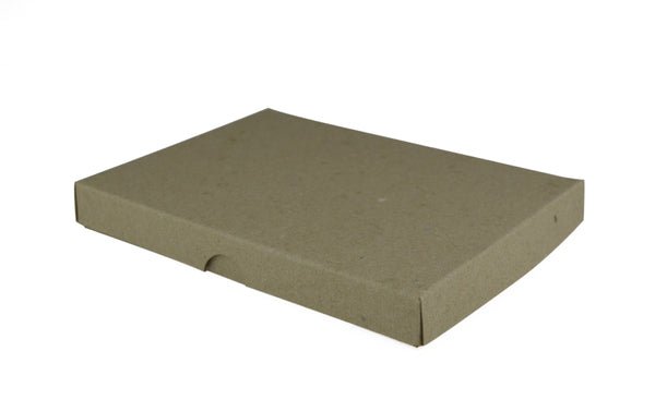 SAMPLE - Invitation Box C6 - Recycled Brown Paperboard (285gsm) (Base & Lid) - PackQueen
