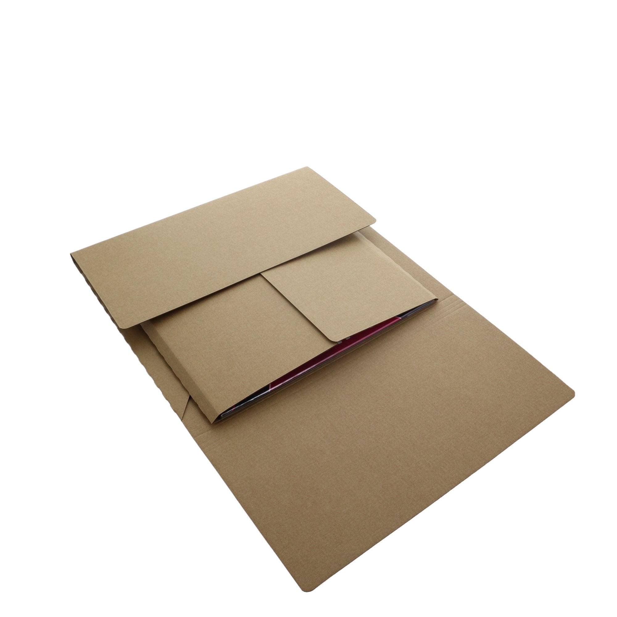 SAMPLE - Music and Media Twist Mailer 32075 (6/12/18mm high) - Kraft Brown - PackQueen