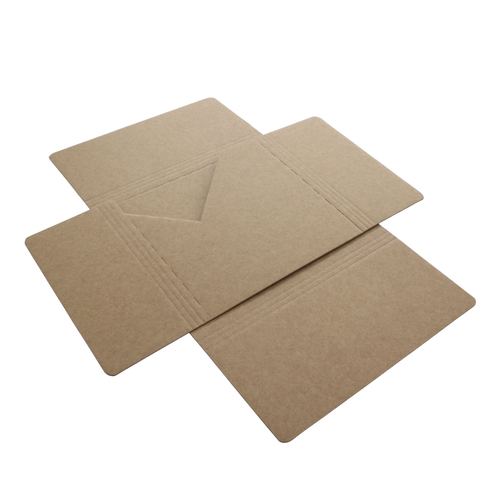 SAMPLE - Music and Media Twist Mailer 32076 (6/12/18mm high) - Kraft Brown - PackQueen