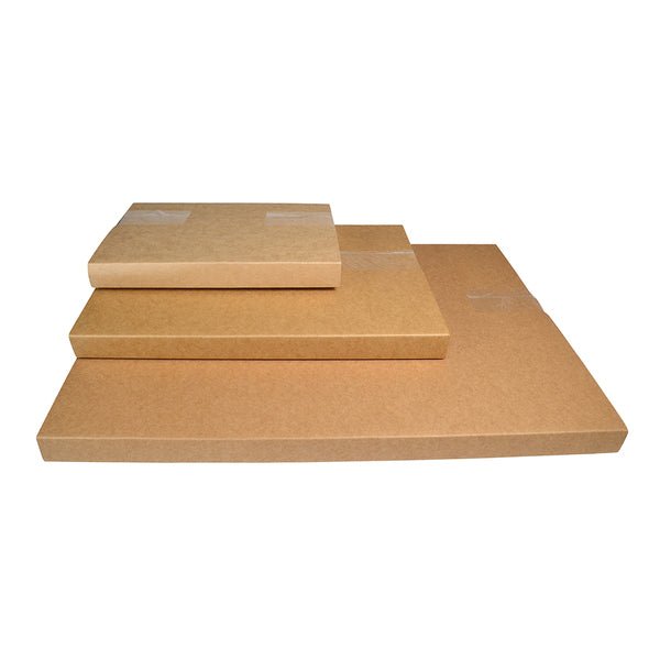 SAMPLE - Oversized A2 Multi Crease (1 Box 5 Heights 10/20/30/40/50mm) - Kraft Brown - PackQueen