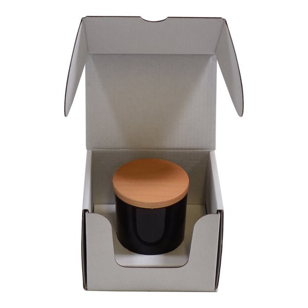 Small Candle Plain Glass 1 Oxford/Cambridge Jar Pack with Insert (MTO) - PackQueen