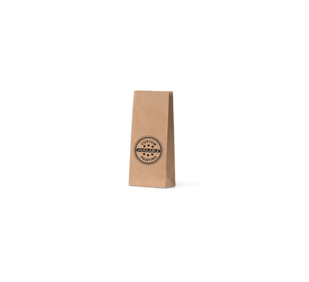 Small - Flat Bottom Brown Bag - 500 PACK - PackQueen