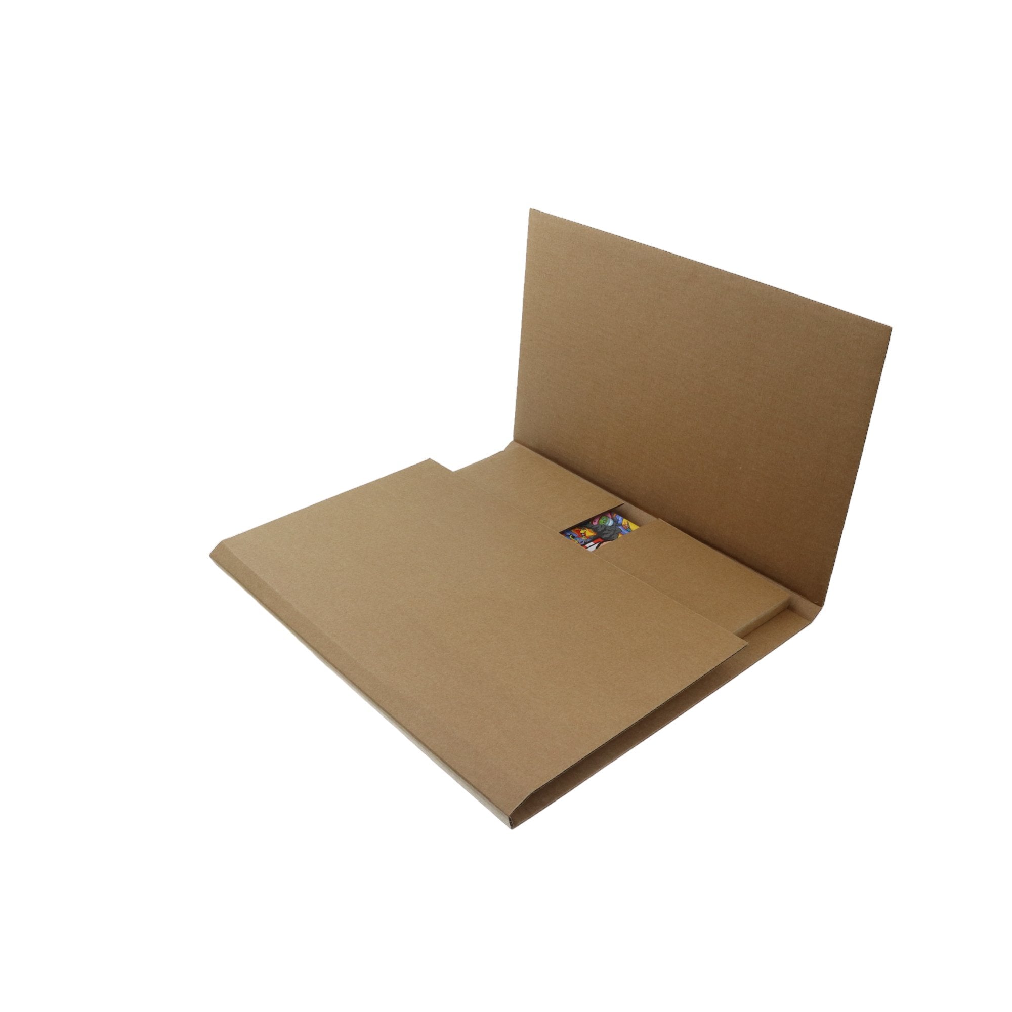 Small Square Twist Mailer - Kraft Brown - PackQueen