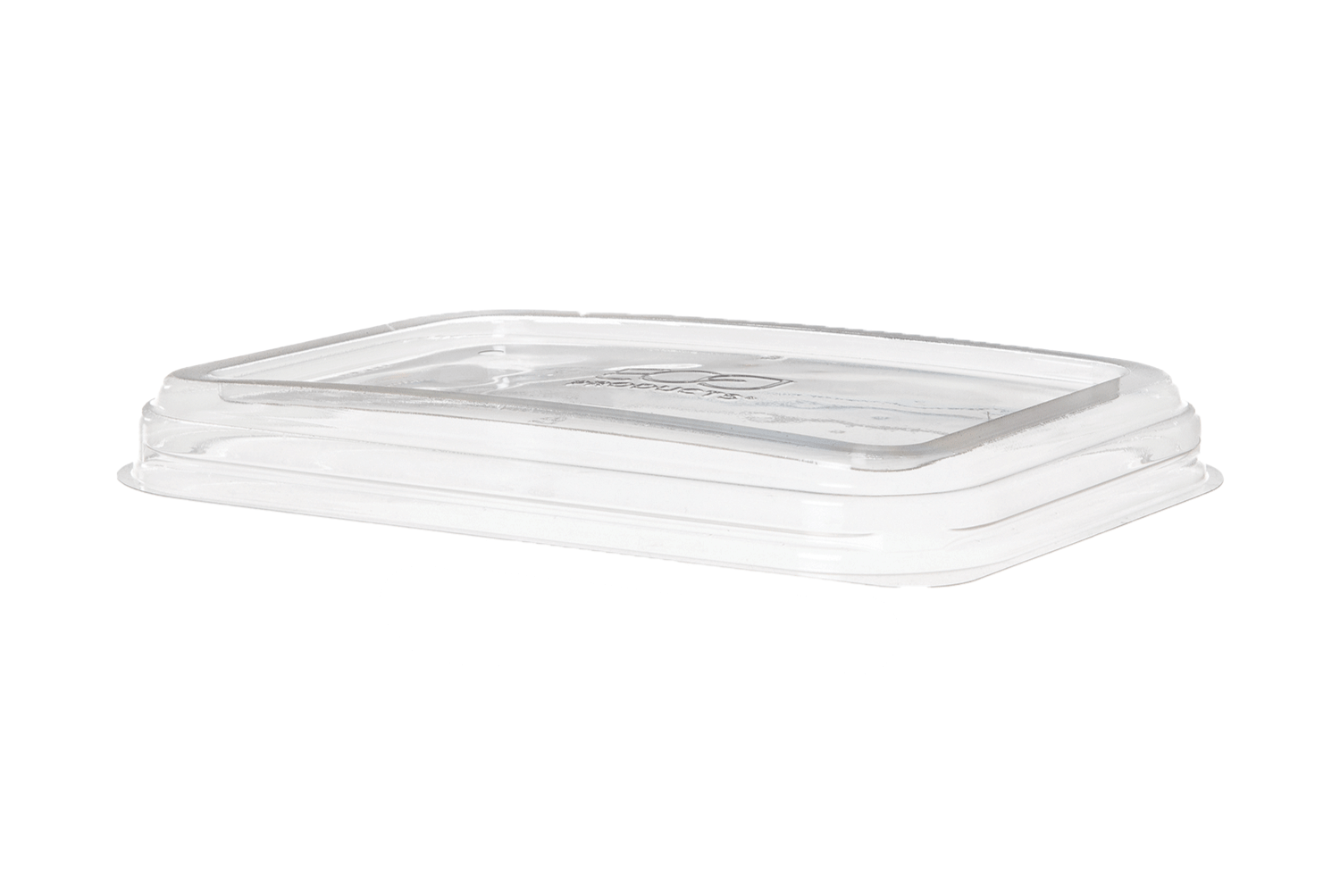 Sugarcane Worldview Rectangle Take Away Container Lids - Assorted Sizes Available - PackQueen