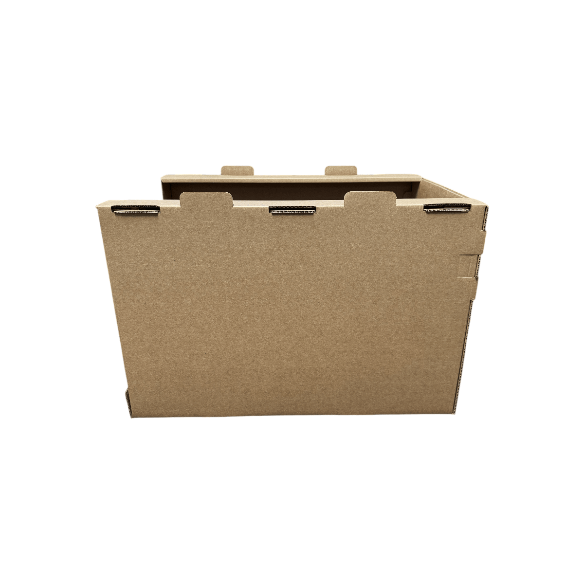SUPER Strong 1EB Stackable Pick Bin Box & Part Box Large 34850 - Kraft Brown - PackQueen