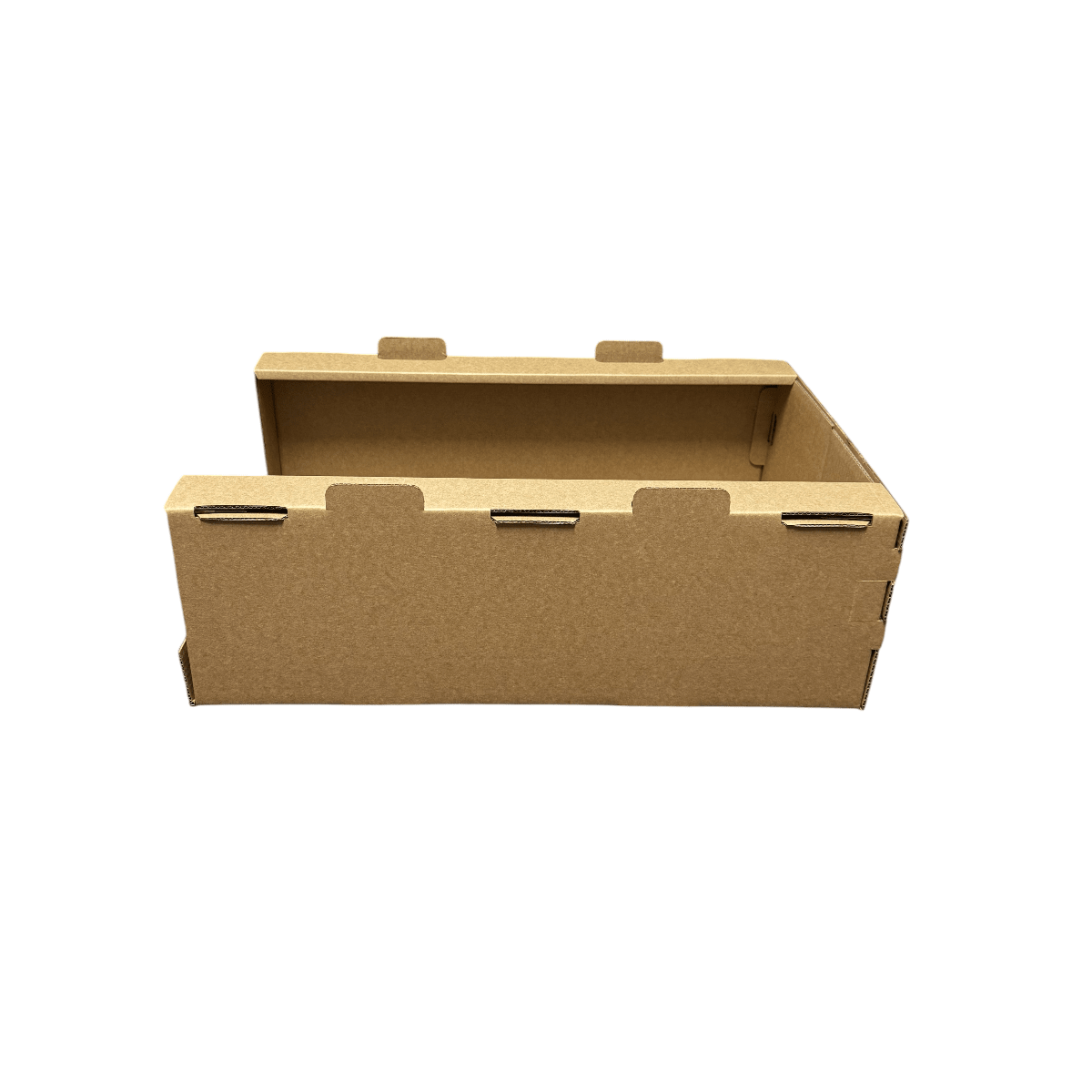 SUPER Strong 1EB Stackable Pick Bin Box & Part Box Small 34849 - Kraft Brown - PackQueen