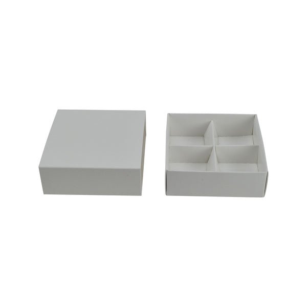 Tealight Candle Boxes for 4 Candles - Paperboard - PackQueen