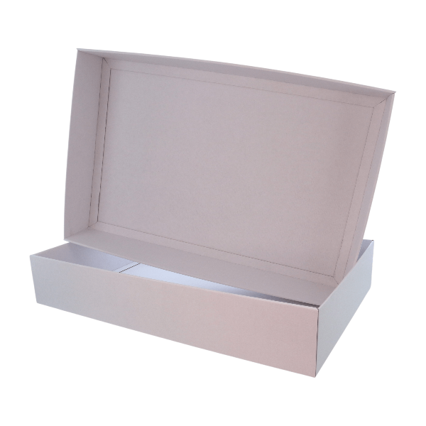 Two Piece Cardboard Gift Box 33842ab - 100mm High - PackQueen