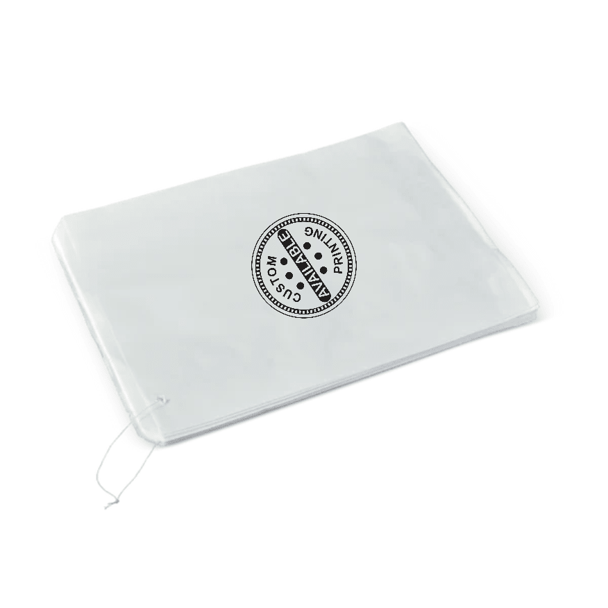 White Flat Bags - Assorted Sizes Available - PackQueen
