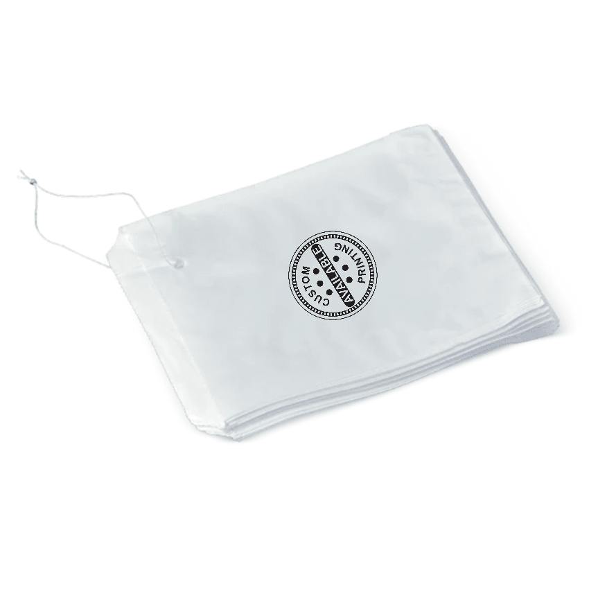 White Flat Bags - Assorted Sizes Available - PackQueen