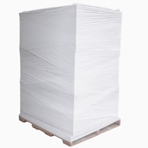 White Stretch Film 500mm 23UM CAST 4.3KG - 4 Pack - PackQueen