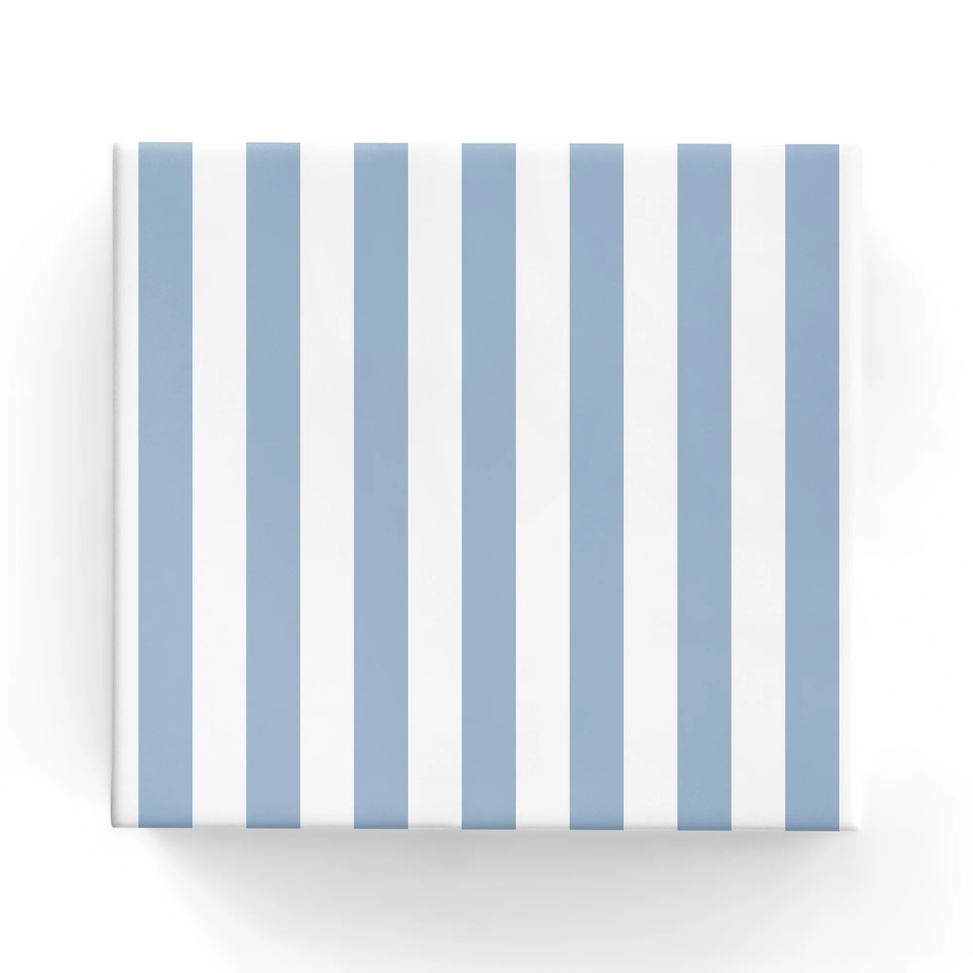 Wrapping Paper - 600mm x 40metres - Cafe Stripe French Blue - PackQueen