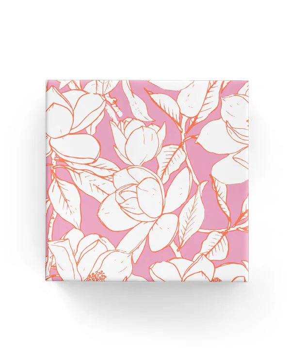 Wrapping Paper - 600mm x 40metres - Magnolia Sketch Pink - PackQueen