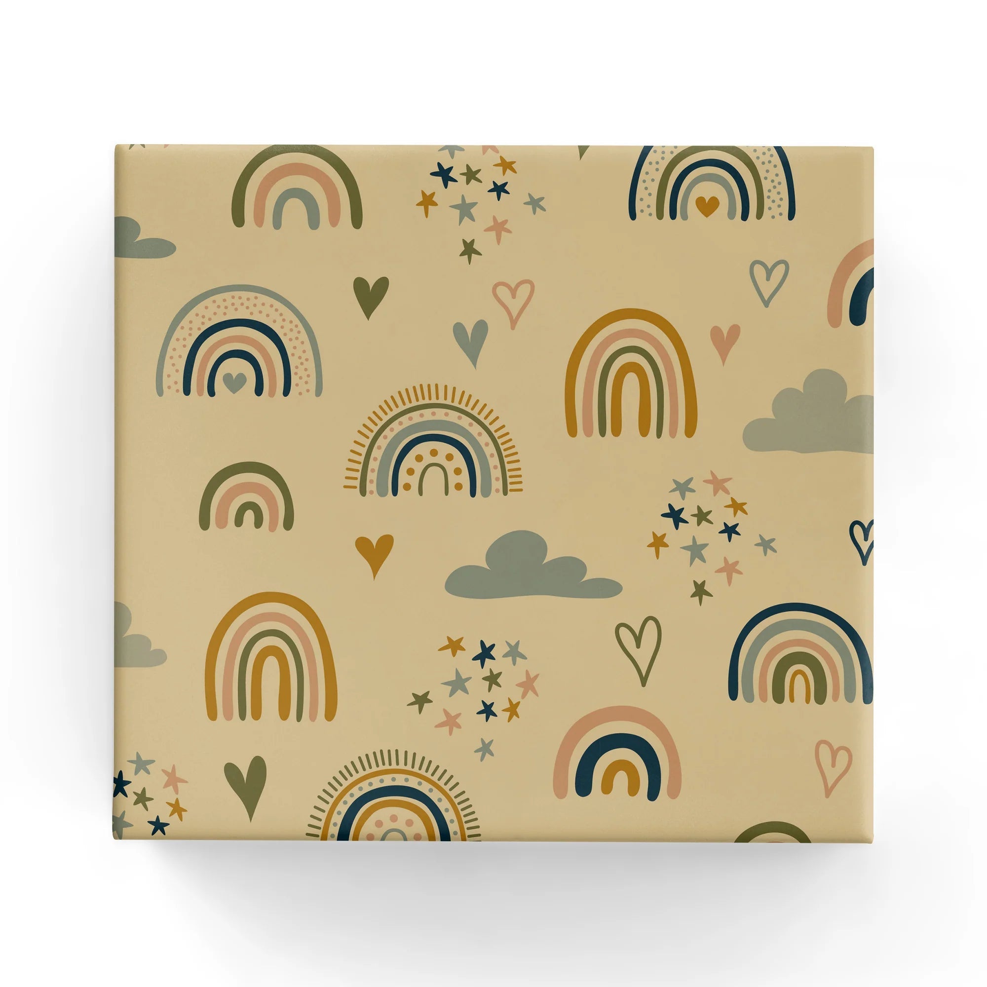 Wrapping Paper - 600mm x 40metres - Rainbow Kraft - PackQueen