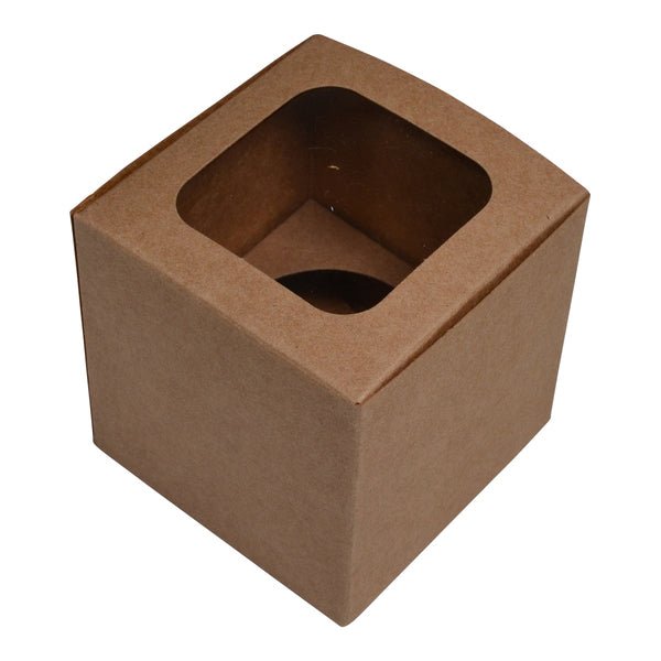 1 Cupcake Box with removable insert - Paperboard (285gsm) - PackQueen