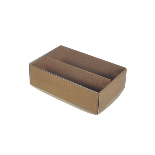 12 Macaron Box with Clear Lid - Paperboard (285gsm) (Base, Insert & Clear Lid) - PackQueen