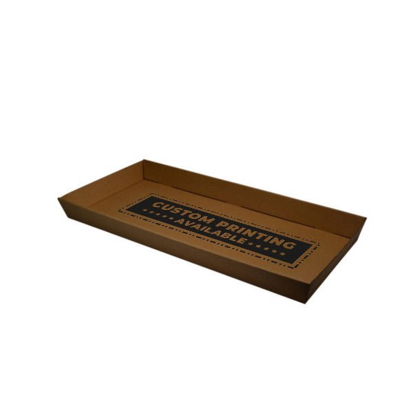 50mm High Large Rectangle Catering Tray - with optional clear lid (Lid purchased separately) - PackQueen