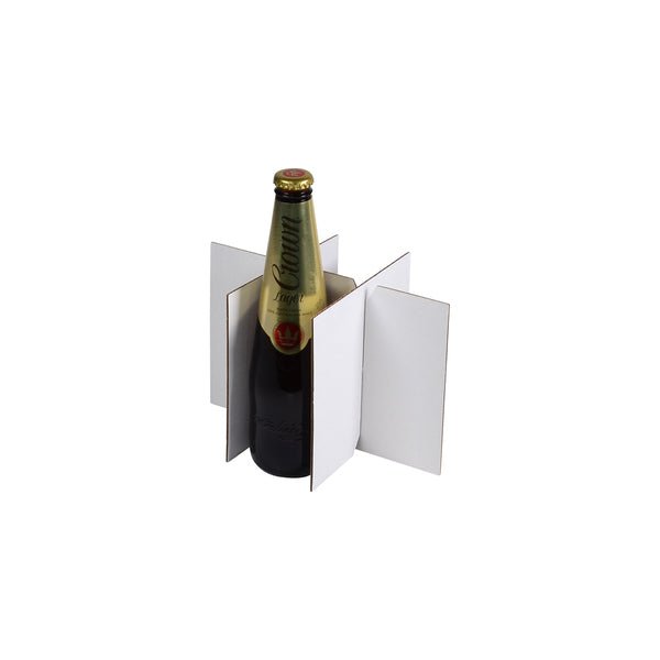 6 Beer Bottle Divider Insert for the 6 Beer Bottle Box (700-24683 or 700-24790) - Box Sold Separately - PackQueen